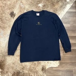 Vintage 90’s Nike Center Logo Long Sleeve T-shirt Size XL